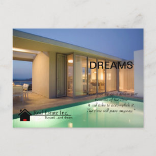 Dream Home Real Estate postcard