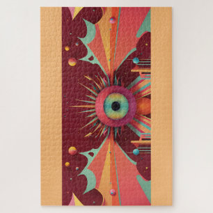 Dream Horizon Ken Gauge Fantasy OpArt Jigsaw Puzzle