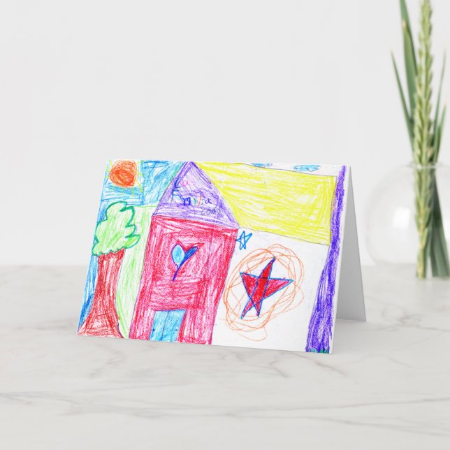 Dream house card (Front)