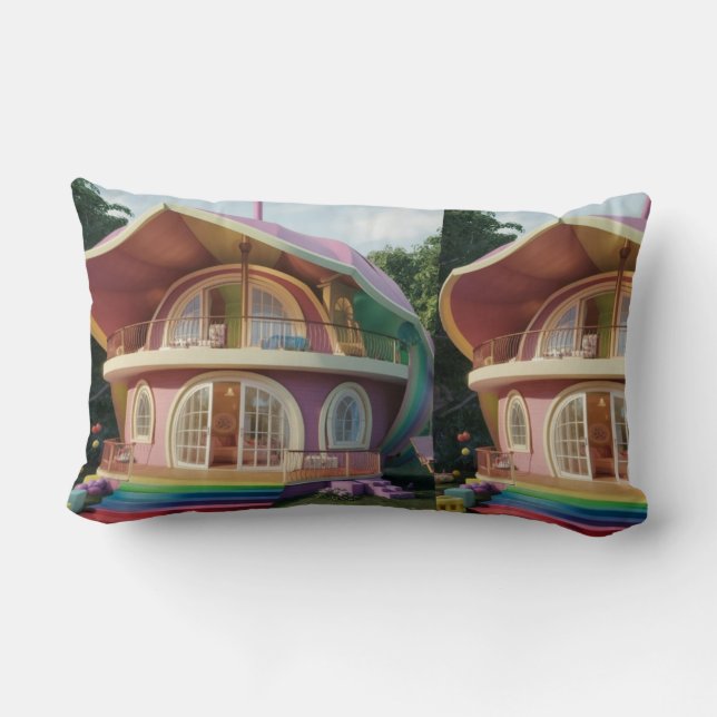 Dream House Collection Lumbar Cushion (Back)