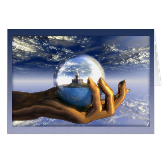 Dream in a hand (Front Horizontal)