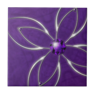Dream in Amethyst Decorative Tile