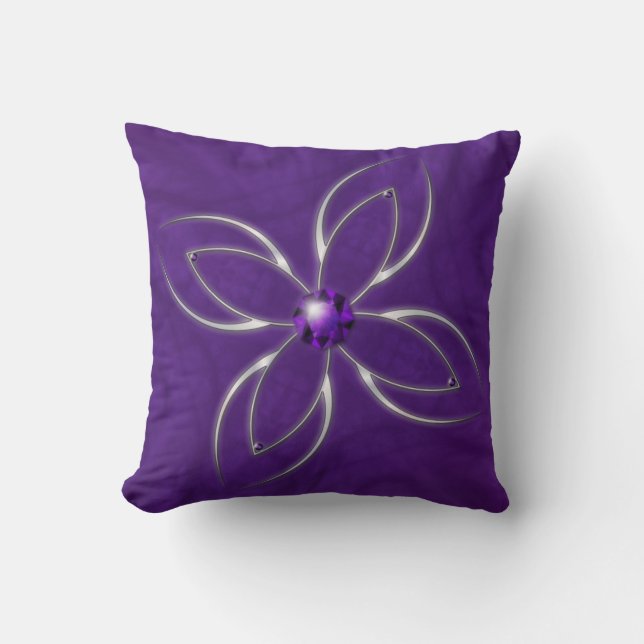 Dream in Amethyst Pillow (Front)
