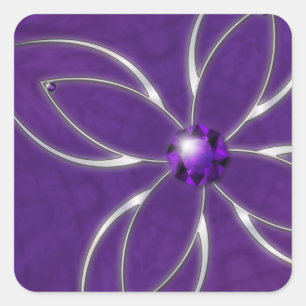 Dream in Amethyst Stickers