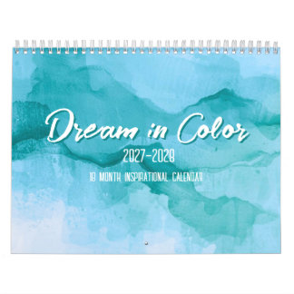 Dream in Colour 18-Month Inspirational Calendar