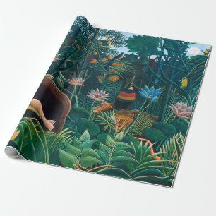 Dream in Exotic Jungle Forest Wrapping Paper