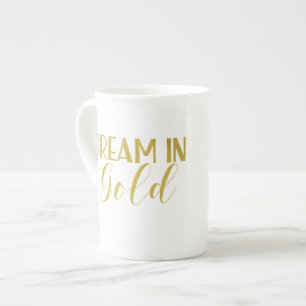 Dream in Gold Coffee Mug