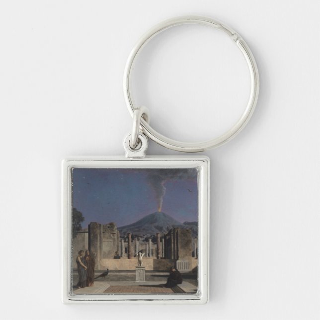 Dream in the Ruins of Pompeii, 1866 Key Ring (Front)