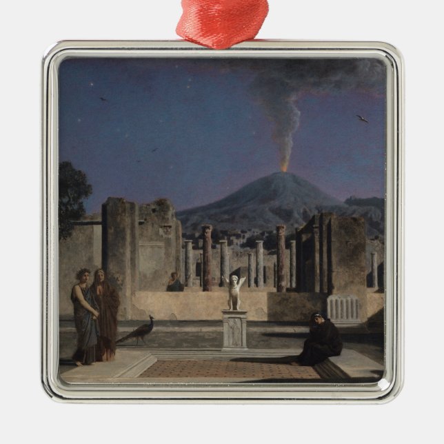 Dream in the Ruins of Pompeii, 1866 Metal Tree Decoration (Front)