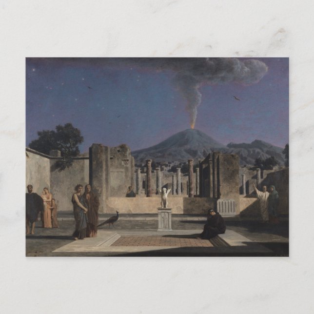 Dream in the Ruins of Pompeii, 1866 Postcard (Front)