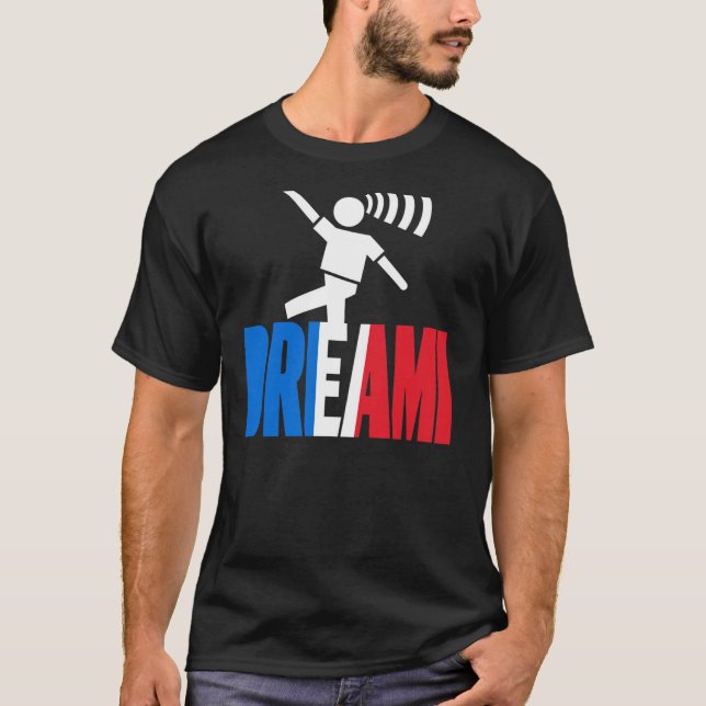 Dream Inspiration Graphic Art T-Shirt (Front)