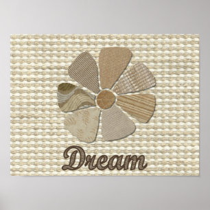 Dream Inspirational Collage Poster