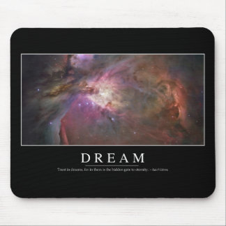 Dream: Inspirational Quote Mouse Mat