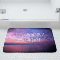 Dream It Do It Purple Ocean Sunset Photography
