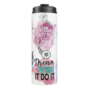 Dream It, Positive Affirmations, Thermal Tumbler