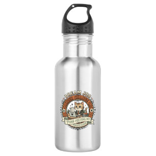 Dream Job Career Change Cat Dream Job Career Chang 532 Ml Water Bottle