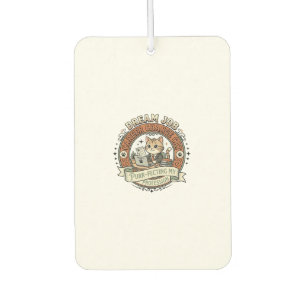 Dream Job Career Change Cat Dream Job Career Chang Car Air Freshener