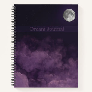 Dream Journal 8.5" x 11" Hardcover Spiral Notebook