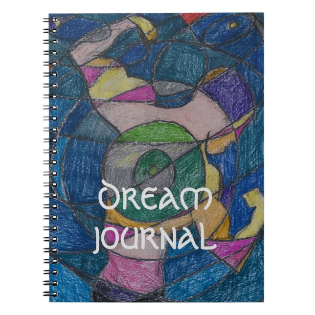 DREAM JOURNAL BY ARTIST PAULA REILLY. (Front)