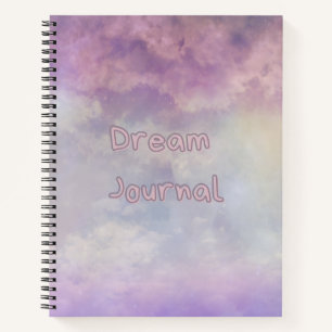 Dream Journal - Pink and Purple Heavenly Clouds
