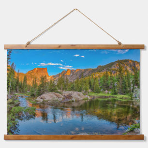Dream Lake Landscape Hanging Tapestry