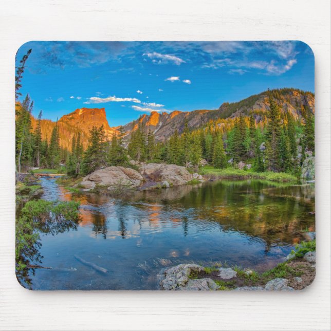 Dream Lake Landscape Mouse Mat (Front)