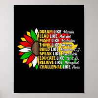 Dream Like African Leader For Men Women Black Hist
