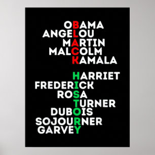 Dream Like Martin Black History Month Poster