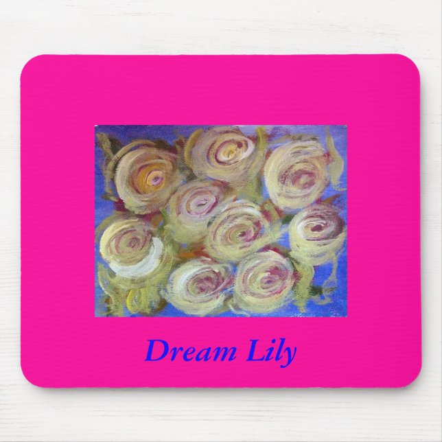 Dream Lily Mouse Mat (Front)