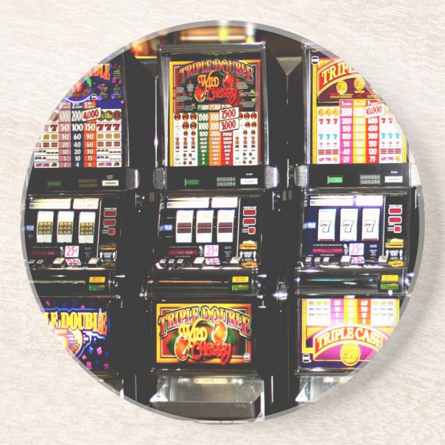 Dream Machines - Lucky Slot Machines Coaster (Front)