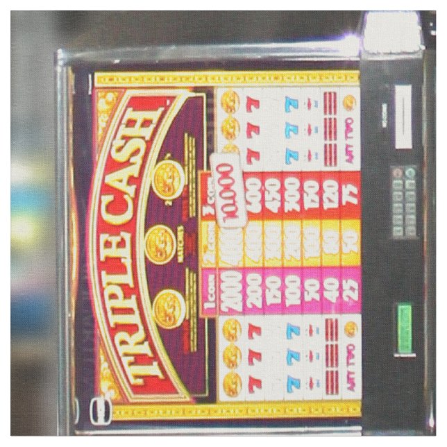 Dream Machines - Lucky Slot Machines Fabric (Close Up)