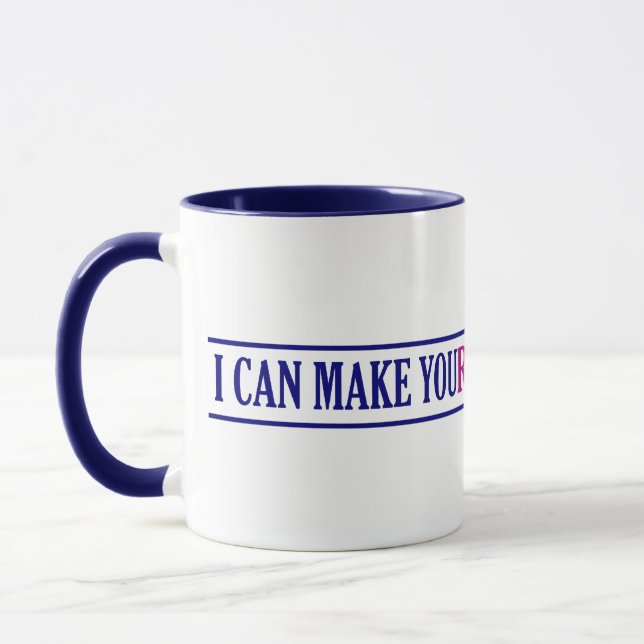 Dream Maker mug - choose style & colour (Left)