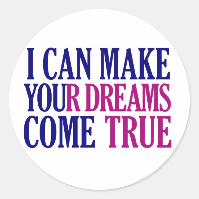 Dream Maker stickers (Front)