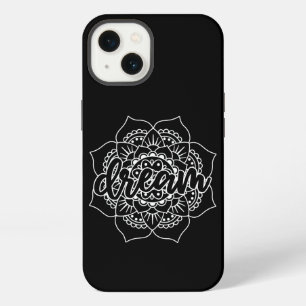 Dream Mandala in White iPhone 13 Case