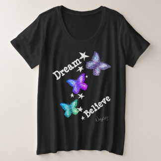 Dream N Butterflies Plus Size T-Shirt