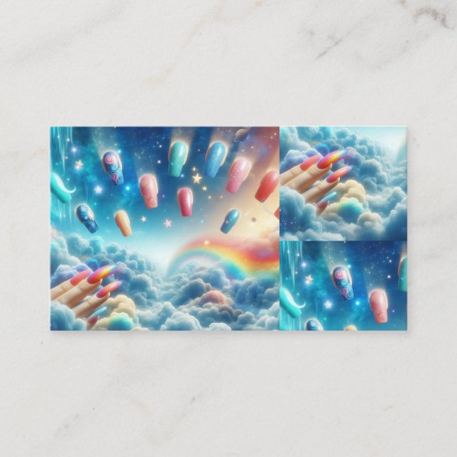 Dream Nails Business Card (Front)