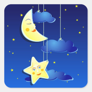 Dream night, sticker
