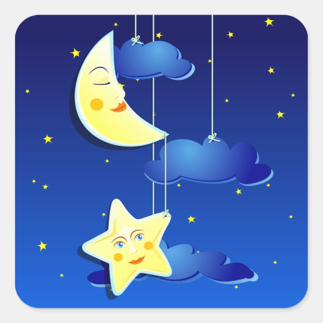 Dream night, sticker (Front)