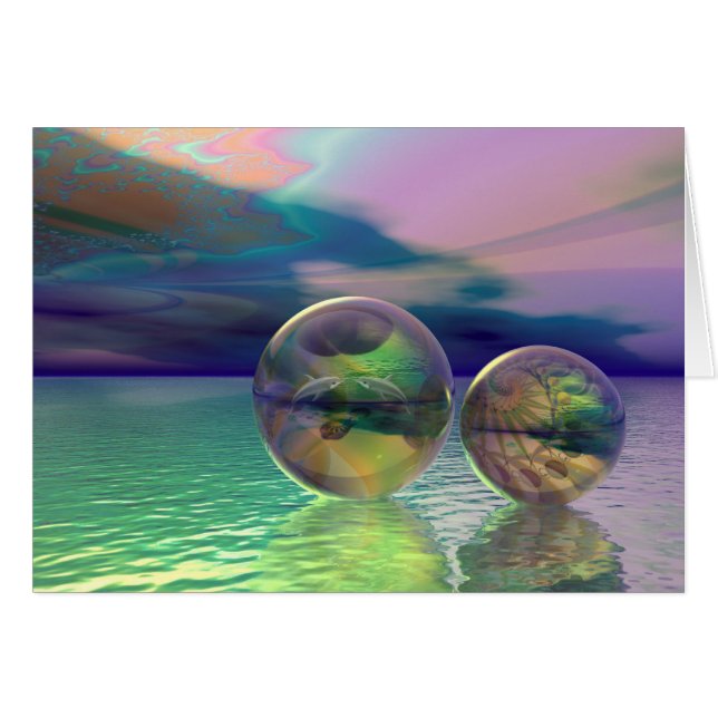 Dream ocean card (Front Horizontal)