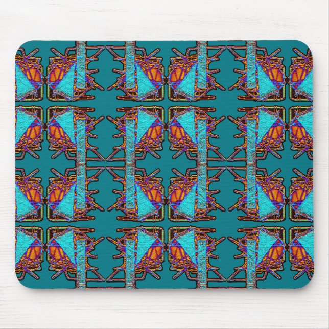 Dream of Butterflies Emblem Mouse Mat (Front)