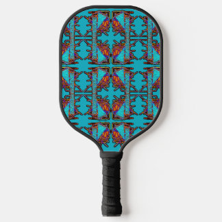 Dream of Butterflies Emblem Pickleball Paddle