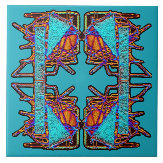 Dream of Butterflies Emblem Tile (Front)