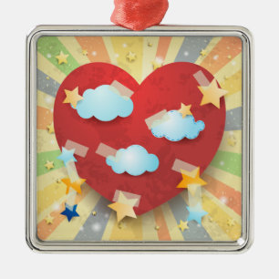 Dream of Love Metal Tree Decoration