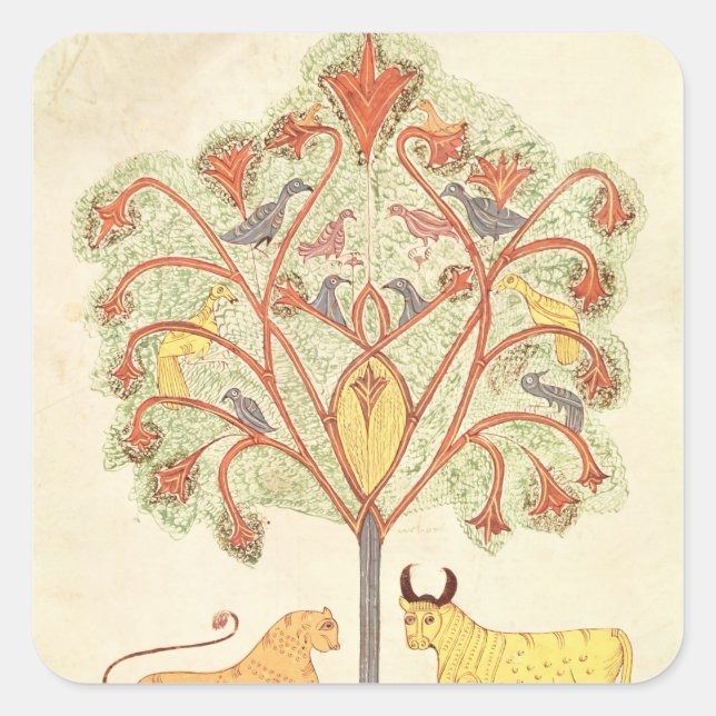 Dream of Nebuchadnezzar from the 'Bible Square Sticker (Front)