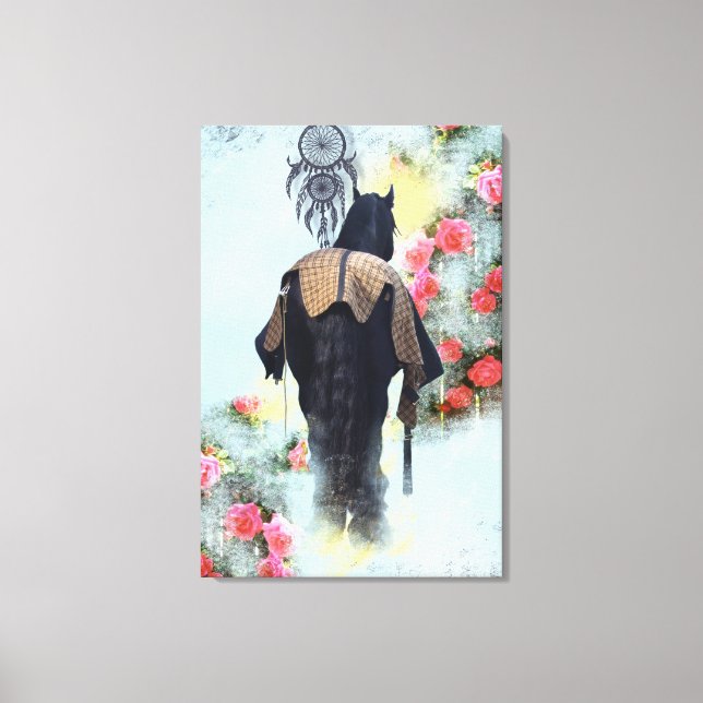 Dream Of Roses - Wrapped Canvas (Front)
