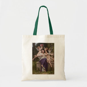 Dream of Spring, Rêve de Printemps by Bouguereau Tote Bag