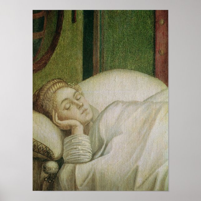 Dream of St. Ursula, 1495 Poster (Front)