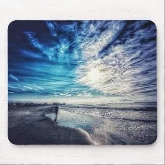 dream of the beach while you work mouse mat