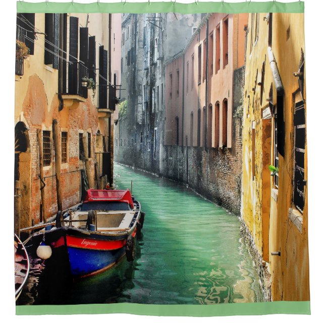 DREAM OF VENICE Shower Curtain (Front)