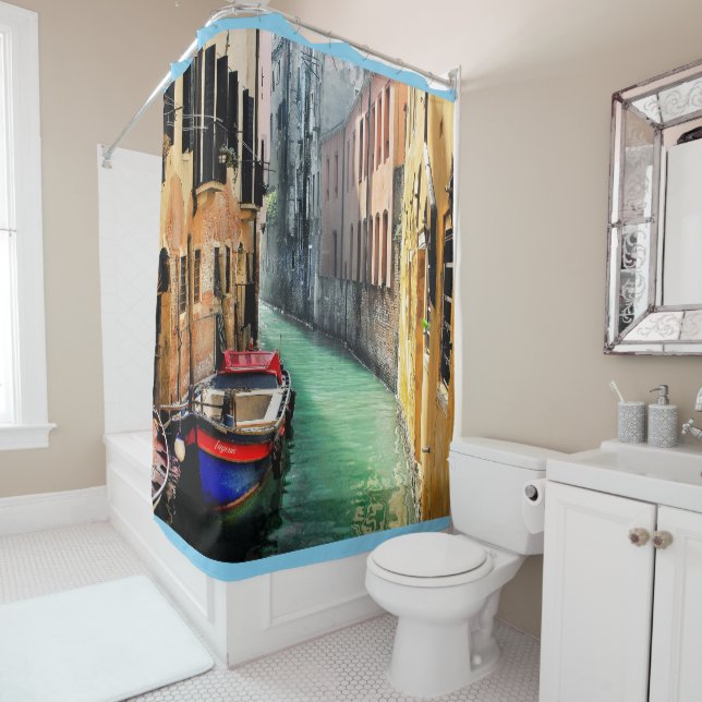 DREAM OF VENICE Shower Curtain (In Situ)